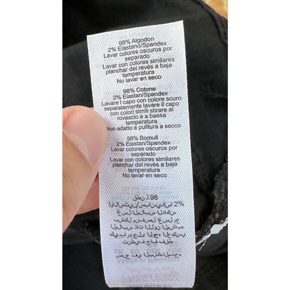 NWT Boohoo Man Tall Super Skinny Stretch Jeans Size 40x34 Men’s Black - Picture 6 of 10